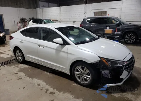 2019 Hyundai Elantra Sel from USA, damaged, VIN 5NPD84LF2KH432080